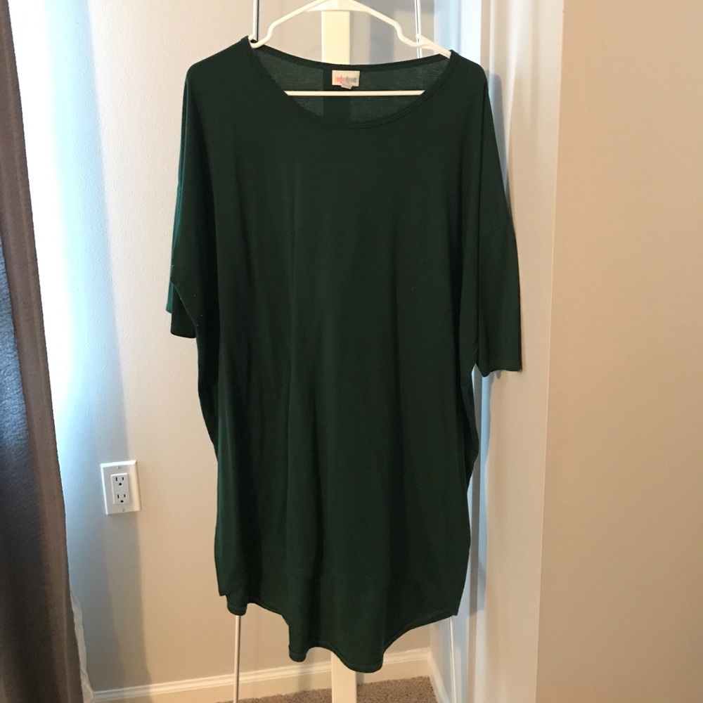 Hunter green LuLaRoe Irma