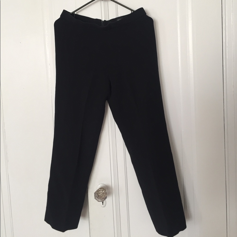 Eileen Fisher System Stretch Crepe Straight Pants