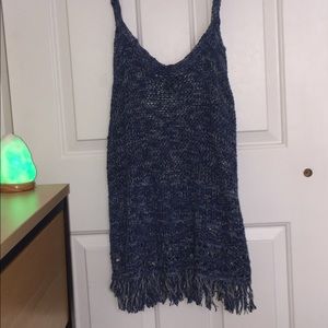 Knitted tank top