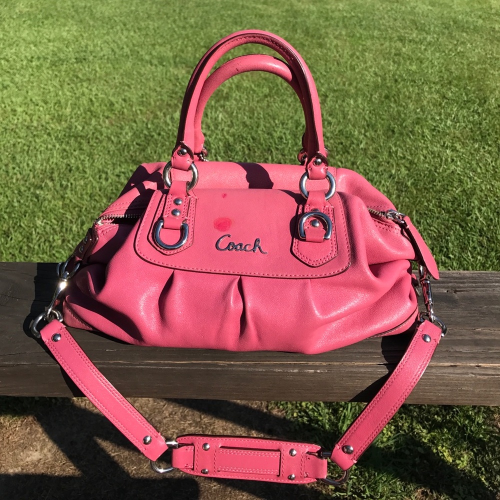 Coach Madison dusty rose/pink purse