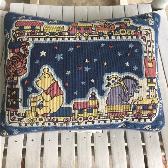 Vintage Other Winnie The Pooh Pillow Vtg Nursery Decor Poshmark