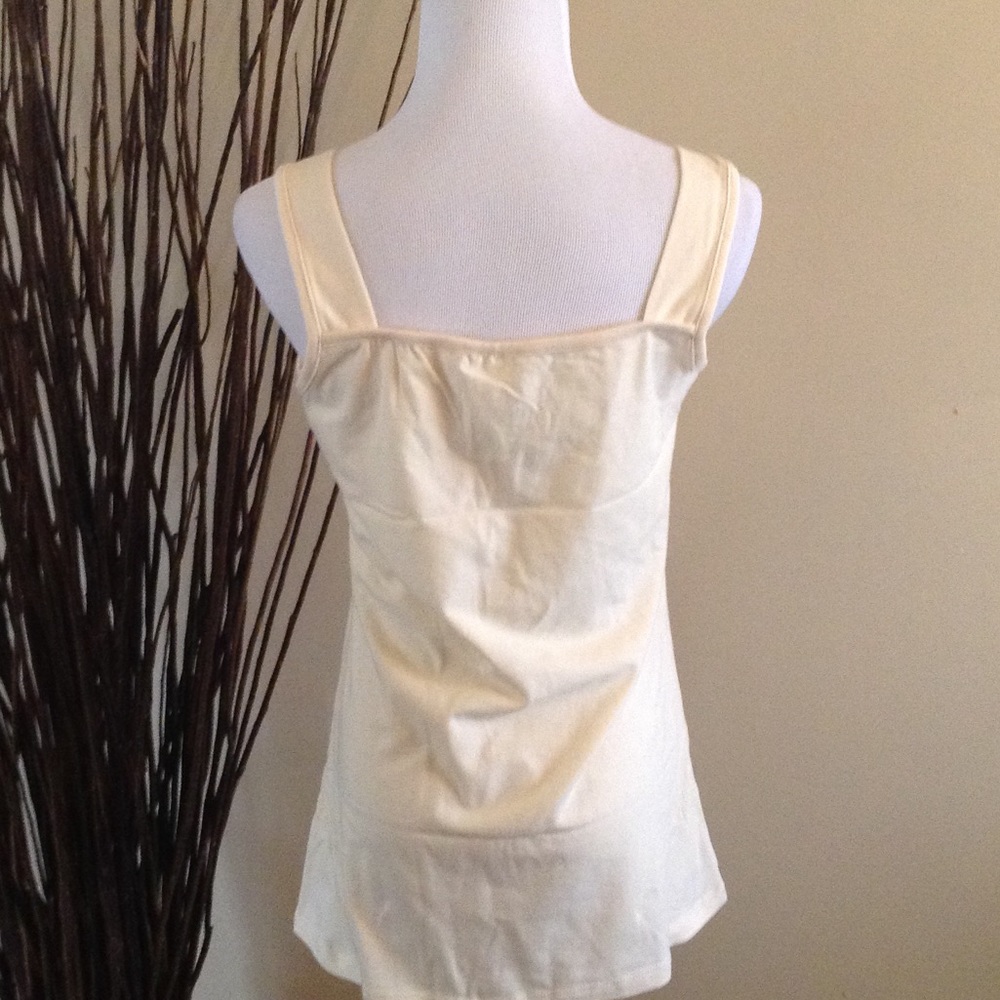 Cream Tank Top - Picture 2 of 2