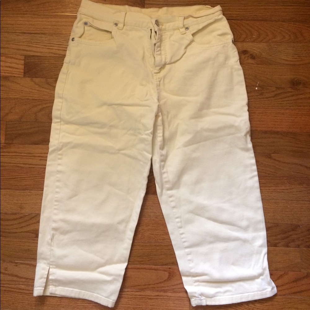 Sonoma Light Yellow Ankle Length Pants