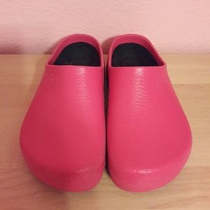 Birkis by Birkenstock Hot Pink Clogs