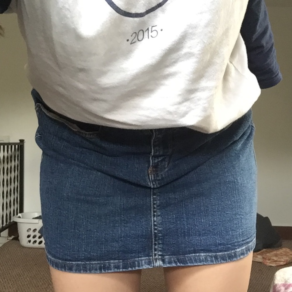 Jean skirt