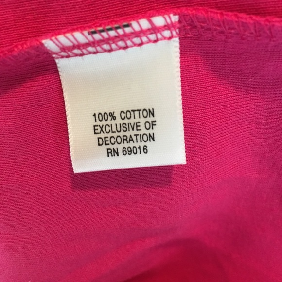 NWT Pink Lace Trimmed Tank Top Size PM - Picture 5 of 5