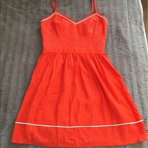 LC by Lauren Conrad orange sun dress