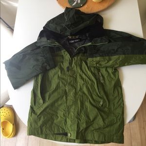 Marmot kids windbreaker jacket.