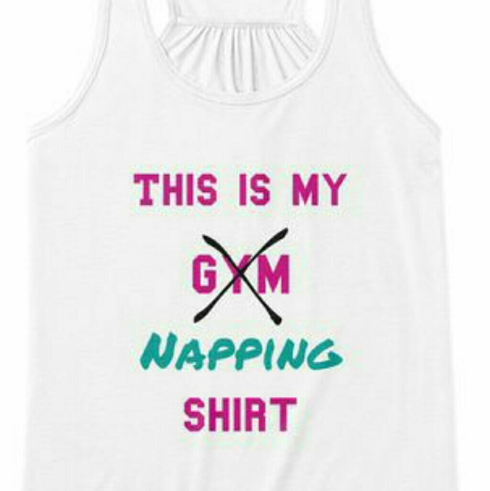 New "this is my napping shirt" tank top