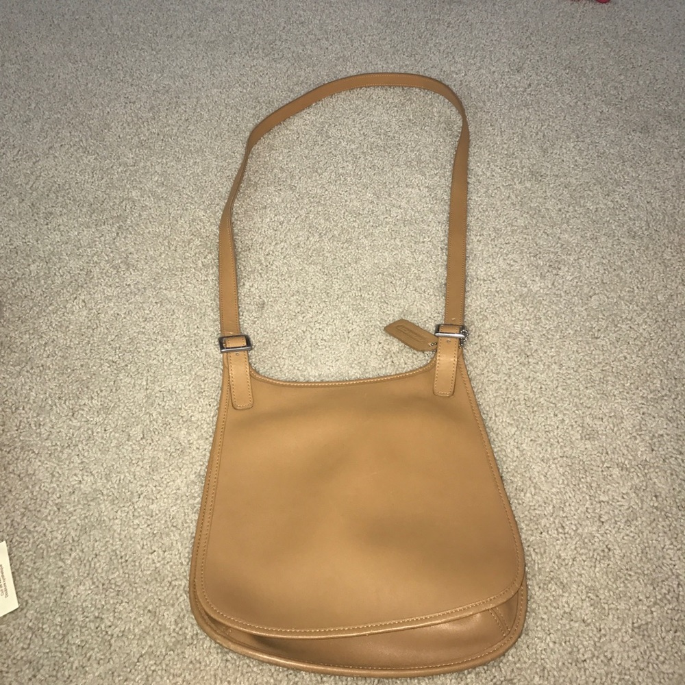 Cross-body Coach purse