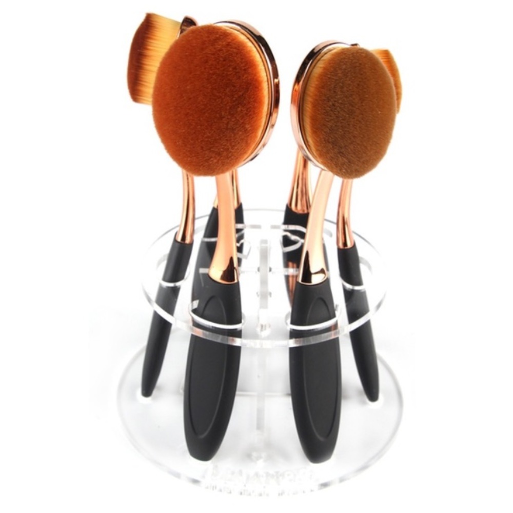 NWT 10 Hole Makeup Brush Holder/Drying Rack