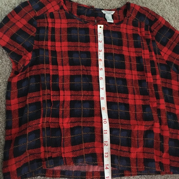 Plaid Crop Top from Forever 21 - Picture 6 of 7