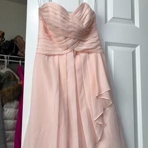 Davids bridal brides maid dress- petal pink