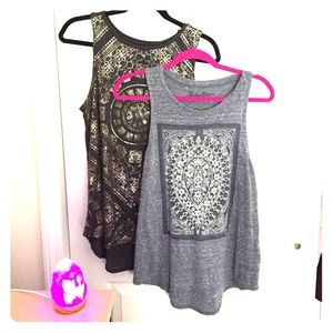 2 Lucky Brand Tanks!!