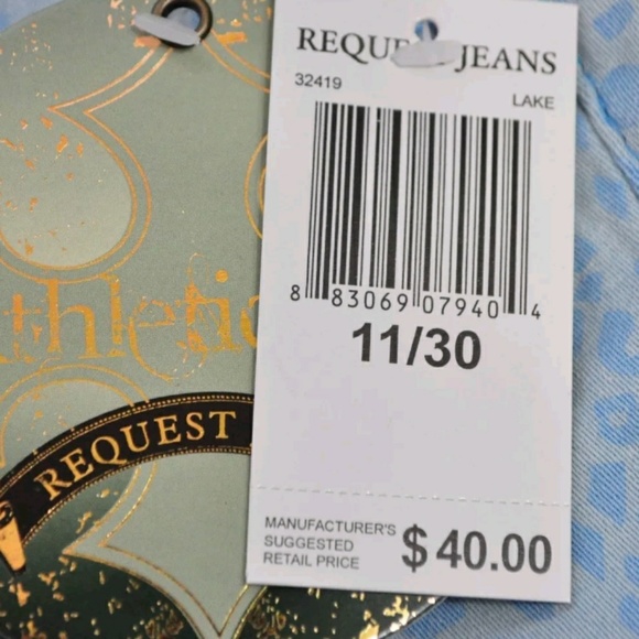 Leopard Cheetah Print Blue Denim Shorts 11/30 - Picture 4 of 8