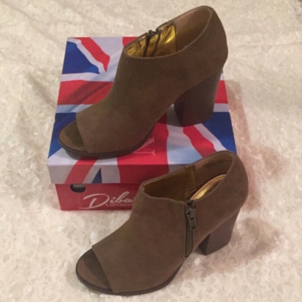 Open Toe Booties