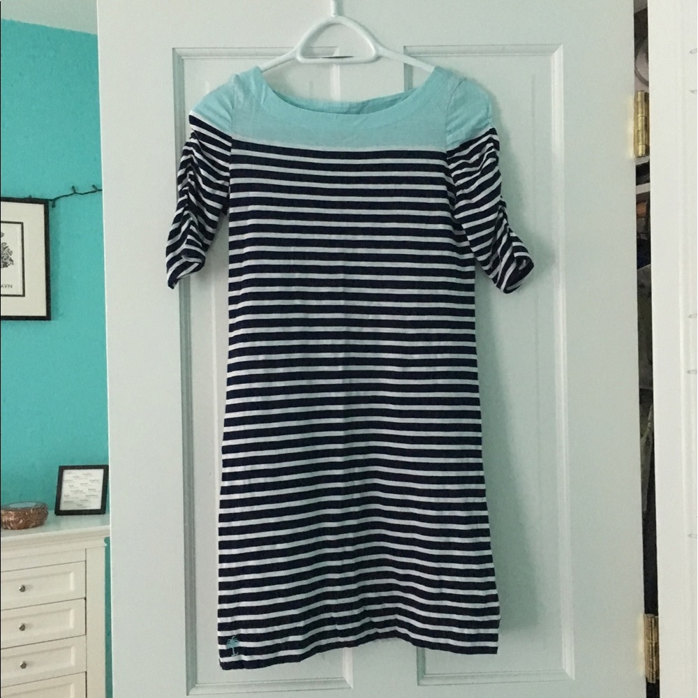 Lilly Pulitzer Striped T Shirt Dress!