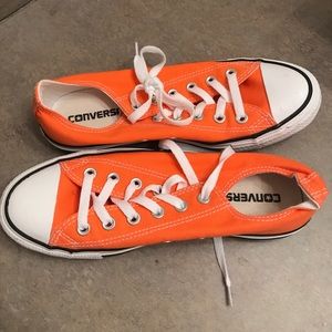 Orange Converse