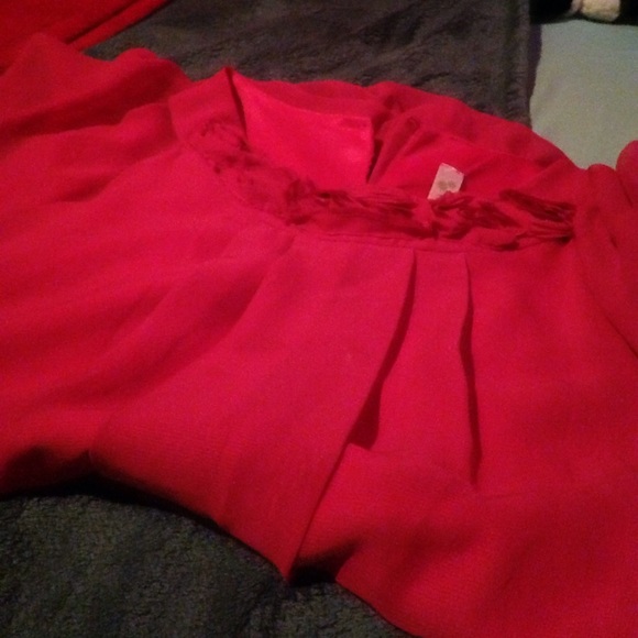 Kids Pink Roses Dress - Picture 1 of 4