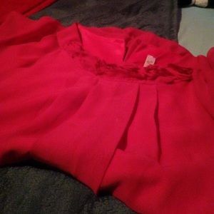 Kids Pink Roses Dress