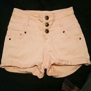 High waisted short shorts