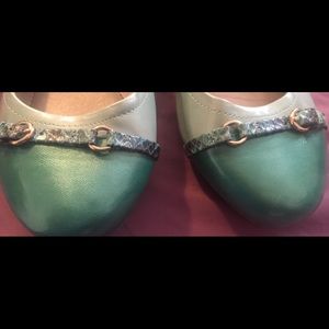 Teal Women's Flats by Soft Style Hush Puppies