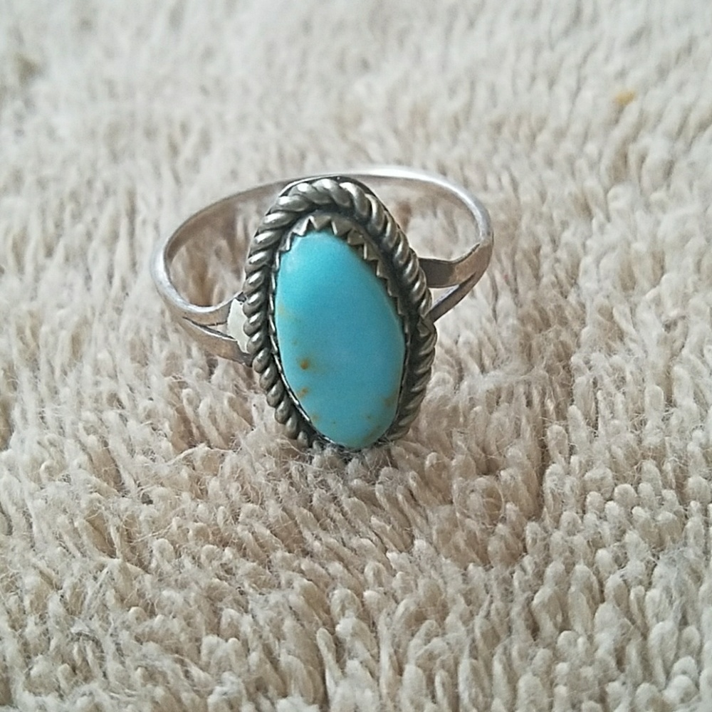 Sterling silver Navajo ring