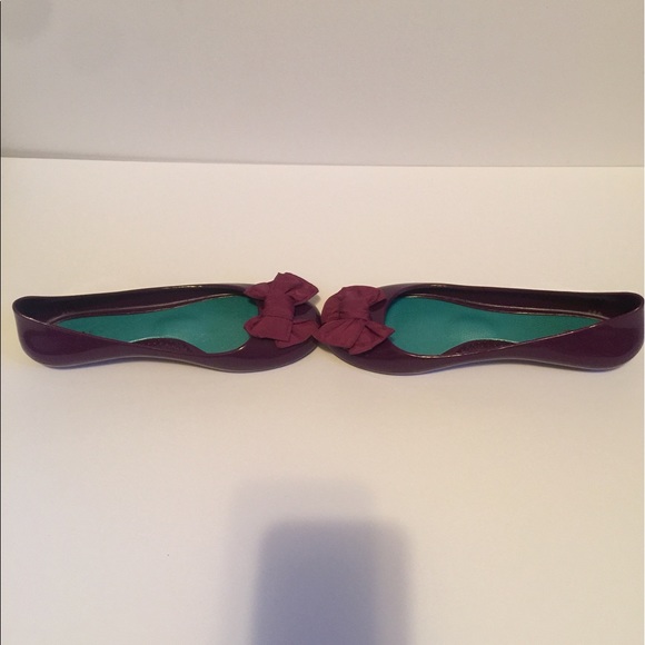 New Oka B Purple Flats Size 10 - Picture 4 of 6