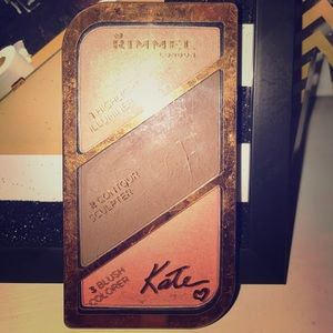 Rimmel London highlight, contour, & blush kit