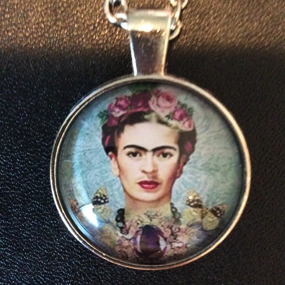 Frida Kalo Pendant Necklace