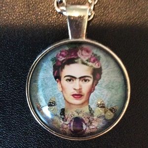 Frida Kalo Pendant Necklace