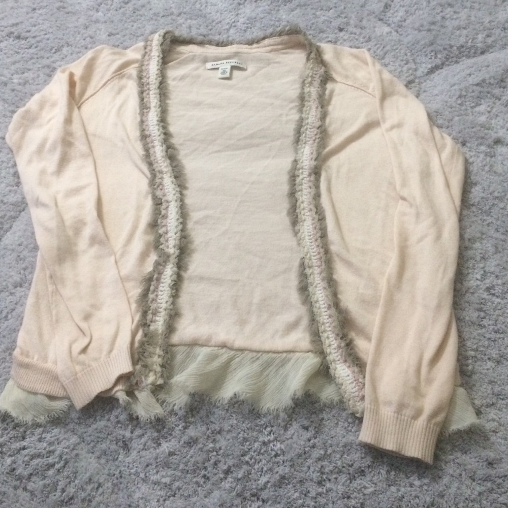 Banana Republic open cardigan