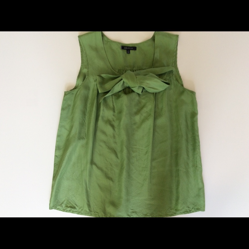 AK by Anne Klein silk top