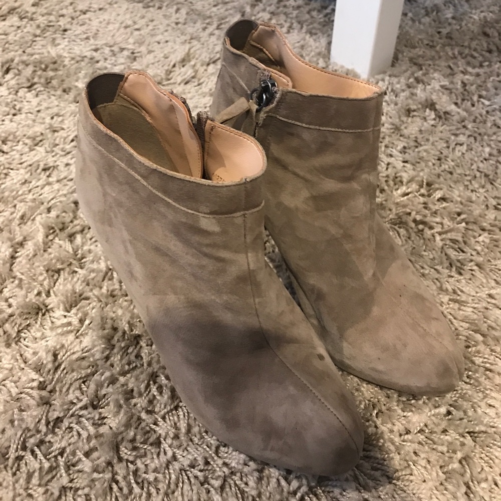 Zara heel boots