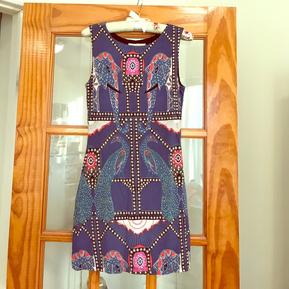 Mara Hoffman short mixed-print dress
