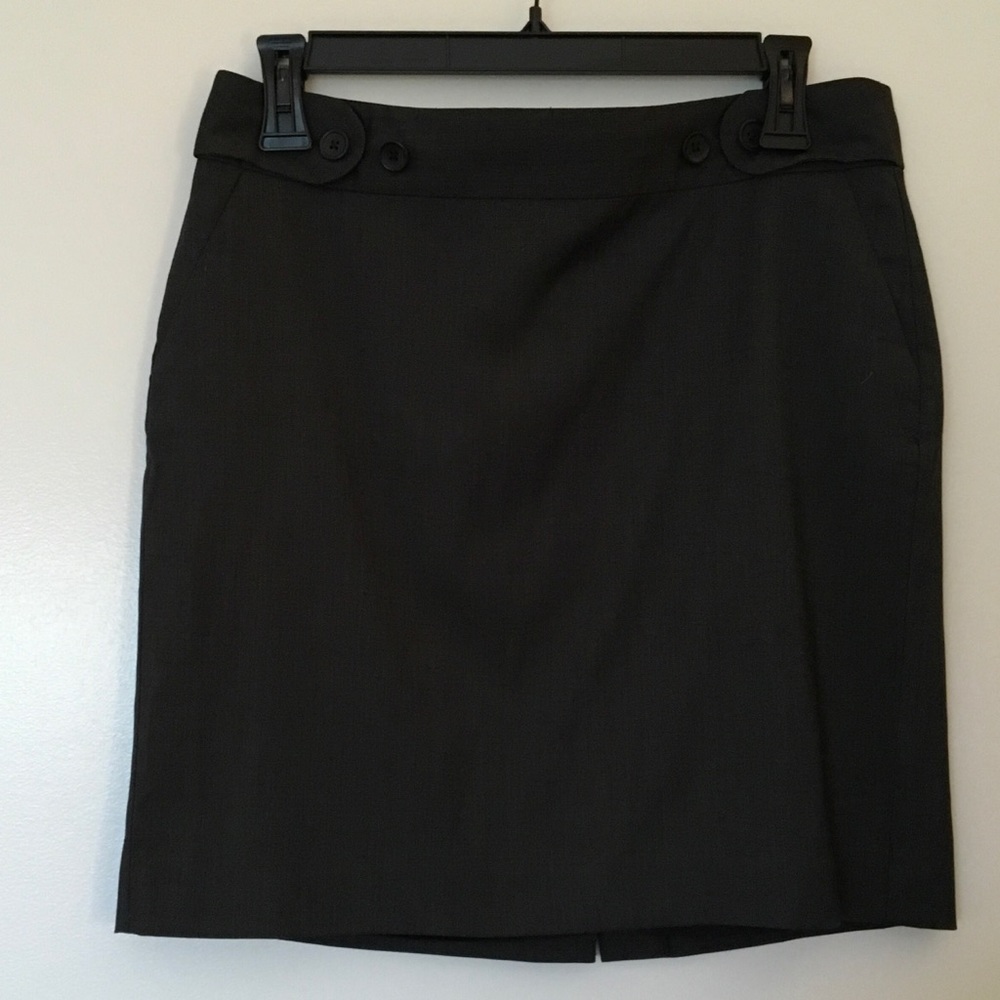 Banana Republic Factory Dark Brown Work Skirt 14