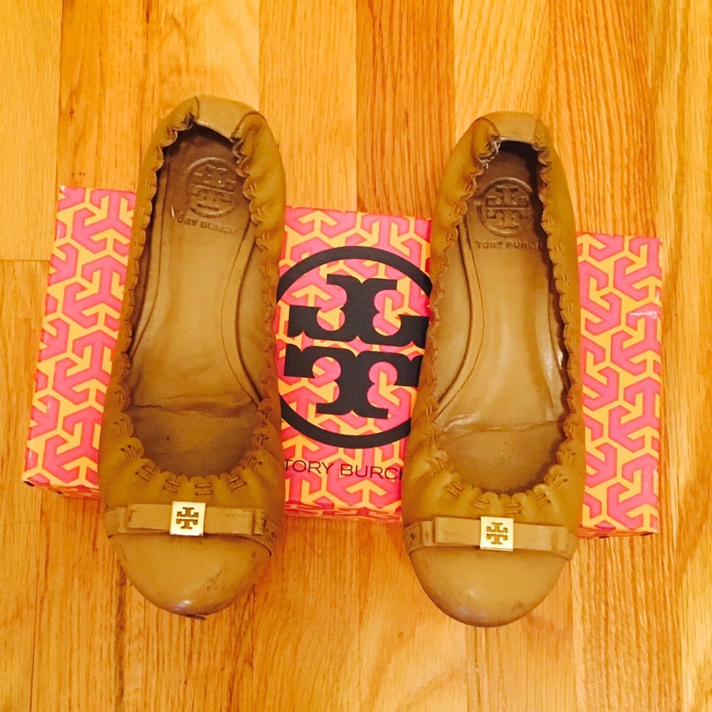 Sale❗️Tory Burch Ballet Flats! Sand Color❗️😍😍😍