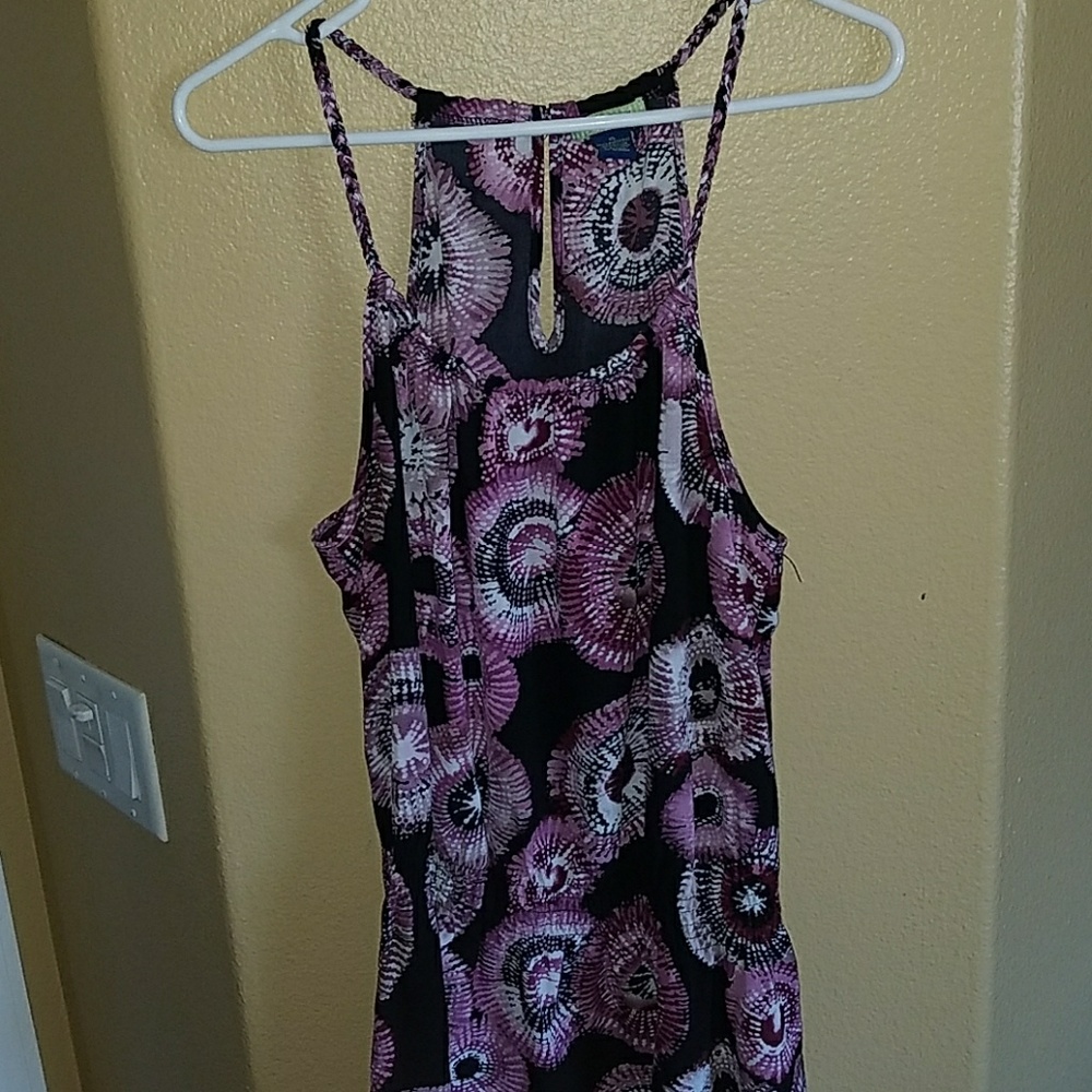 2 spaghetti braided strap tank tops