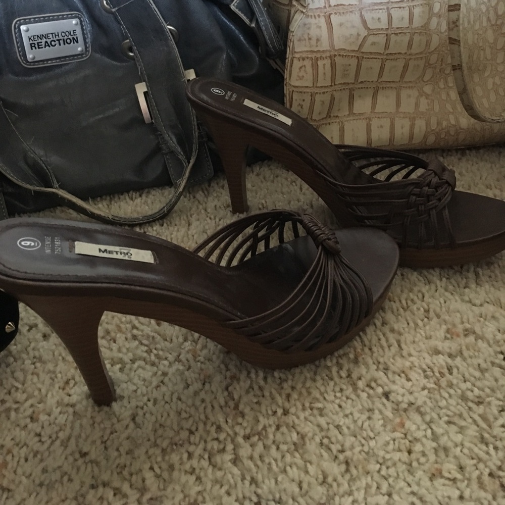 Strapped heels