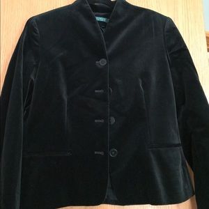 Last day available! Lauren by RL Velvet Blazer