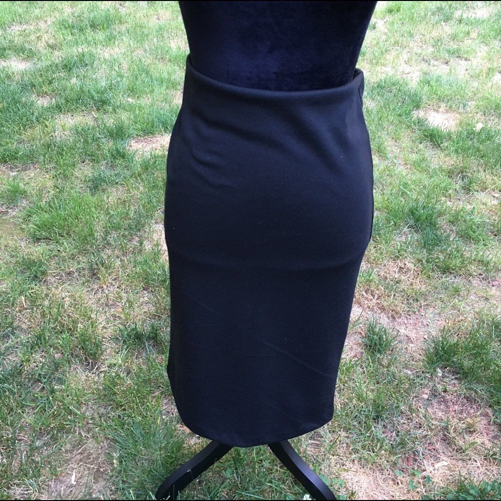 NWT LOFT Ponte Knit High Waisted Skirt
