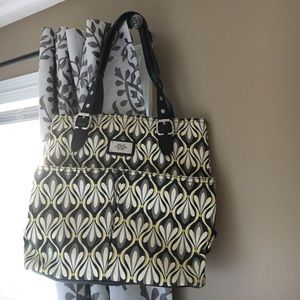 Black, yellow and cream purse. Great condition