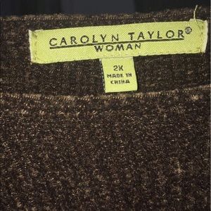 Carolyn Taylor sweater