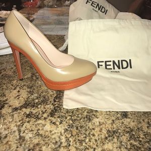 Authentic brand new FENDI heels never worn
