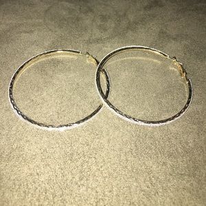Hoop earrings