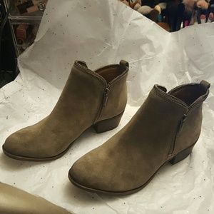 Suede Booties