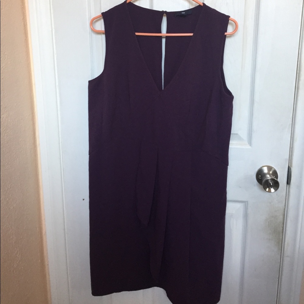 Gap purple sleeveless dress