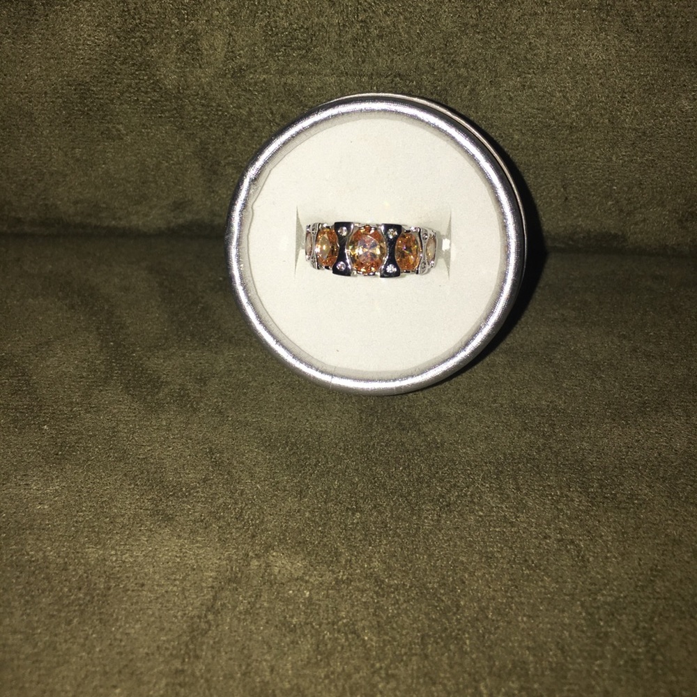 Topaz birthstone ring