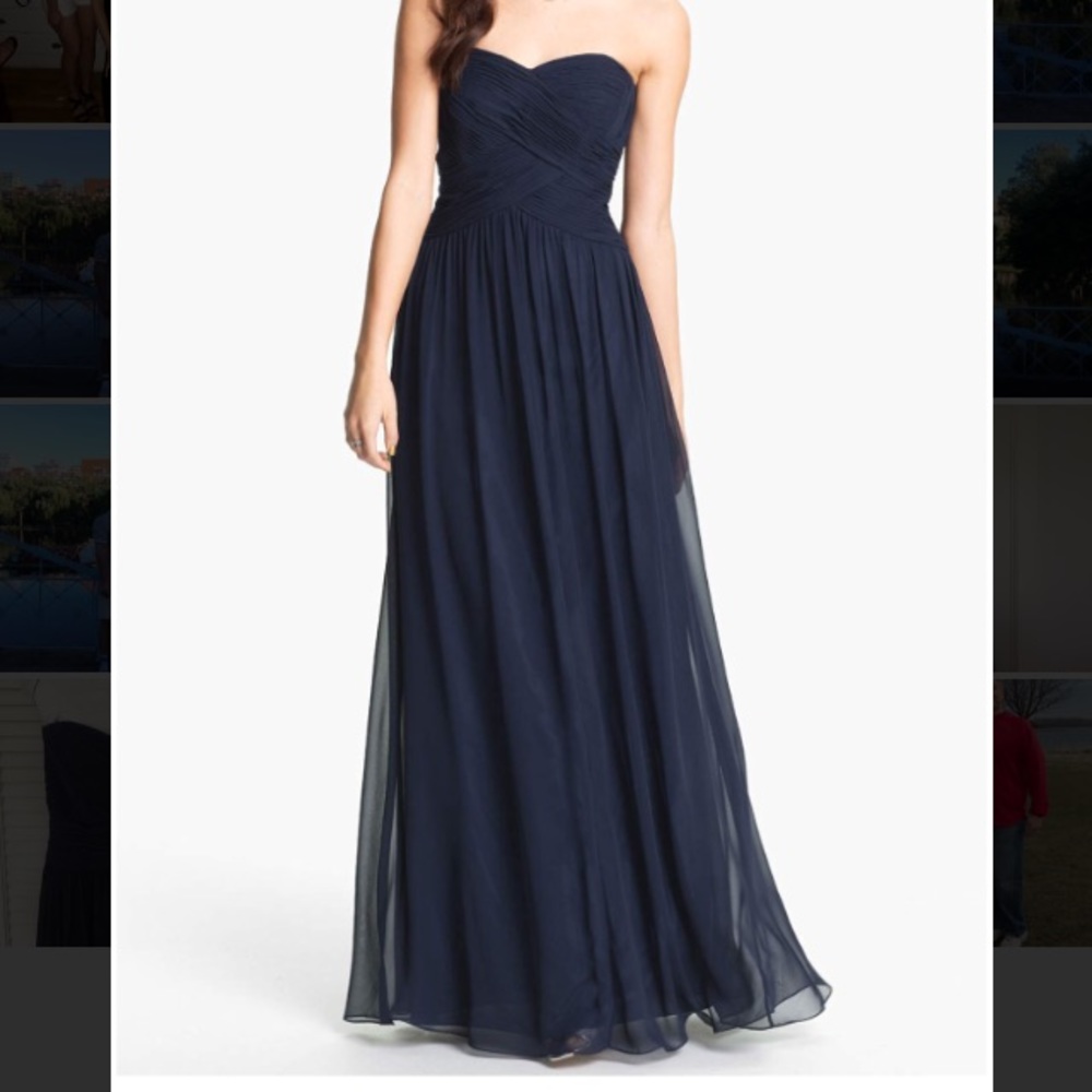 Navy Formal Dress- JS Boutique