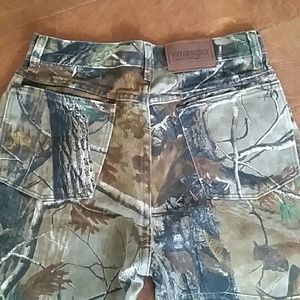 Wrangler camouflage jeans